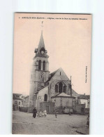 NEUILLY SUR MARNE : L'Eglise, Vue De La Rue Du Générale Donzelot - Très Bon état - Neuilly Sur Marne