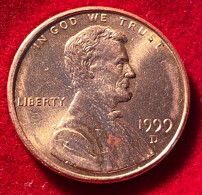 1999 D Lincoln Memorial Penny DDO/DDR Error - 1959-…: Lincoln, Memorial Reverse