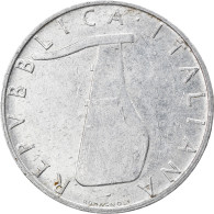 Monnaie, Italie, 5 Lire, 1973, Rome, TB+, Aluminium, KM:92 - 5 Liras