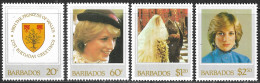 Barbados – 1982 Anniversary Of The Birth Of Princess Of Wales Mint Set - Barbados (...-1966)