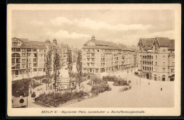 AK Berlin, Bayrischer Platz, Landshuter- Und Aschaffenburgerstrasse  - Schoeneberg