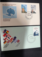 14-5-2024 (5 Z 9) Australia FDC - 1982 & 1983 - AAT (2 Covers) - FDC