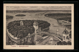 AK Treptow, Spreepanorama Aus Der Vogelschau  - Treptow