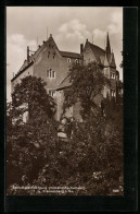 AK Frankenberg I. Sa., Am Volkshochschulheim Im Schloss Sachsenburg  - Frankenberg