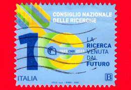 ITALIA - Usato - 2023 - 100 Anni Del Consiglio Nazionale Delle Ricerche – CNR - Logo - B - 2021-...: Oblitérés