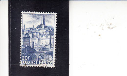 LUSSEMBURGO  1948 - Unificato 409° - Paesaggi - Oblitérés