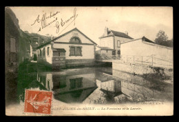 89 - SAINT-JULIEN-DU-SAULT - LA FONTAINE ET LE LAVOIR - Saint Julien Du Sault