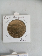 Médaille Touristique Monnaie De Paris 17 Fort Boyard 2001 - 2001