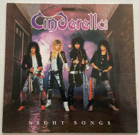 CINDERELLA - Night Songs - LP - 1986 - Holland Press - Hard Rock & Metal