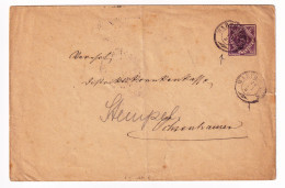 Postal Stationery 1888 Warthausen Ochsenhausen Deutschland Allemagne - Covers