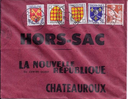 MOISSONNEUSE N° 1115/1005/1003x2/1047 S/L.HORS SAC DE ECUEILLE/31.7.58 - 1957-1959 Moissonneuse