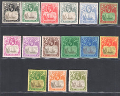 1922-37 St. Helena, Stanley Gibbons N. 97/112 - MNH** - Andere & Zonder Classificatie