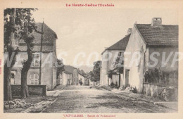 Carte Postale CPA Vauvillers (70) Route De Polaincourt - Vauvillers