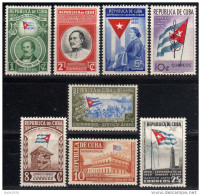 1951 - Cuba - Scott Nº 458-461 - C41 - C43 - U 13 - MNH - CU- 30 - 04 - Ongebruikt