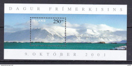 IS492 – ISLANDE – ICELAND – 2001 – STAMP DAY – SG # MS1006 MNH 14,50 € - Blocs-feuillets