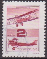 Aviation - Brandenburg C I - HONGRIE - Avions Anciens Hongrois - 460 - 1988 - Used Stamps