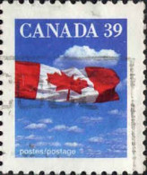 Canada Poste Obl Yv:1123 Mi:1161A Drapeau Canadien (Obl.mécanique) - Gebruikt