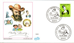 ALLEMAGNE FDC WILHELM BUSCH - 1971-1980