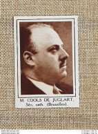 Parlamentare M. Cools De Juglart Bruxelles Elezioni Del 24 Maggio 1936 - Autres & Non Classés