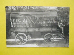 Sarreguemines ,camion Publicitaire Special LUX ,carte Photo - Sarreguemines