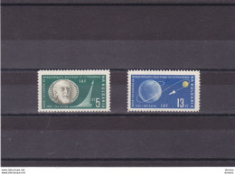 BULGARIE 1962 ESPACE Yvert PA 91-92, Michel 1347-1348 NEUF** MNH Cote 10 Euros - Unused Stamps