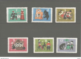 BULGARIE 1964 FABLES ET CONTES  Yvert 1241-1246, Michel 1440-1445 NEUF** MNH Cote 3,50 Euros - Ungebraucht