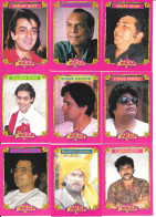 CT72 - SERIE COMPLETE 144 CARTES MERLIN - BOLLYWOOD - Otros & Sin Clasificación