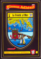 CPM Blason Adhésif " La Trinité Sur Mer " ( 56 ) - La Trinite Sur Mer