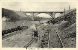 MIKIBP12-033- BELGIQUE LANAKEN VROENHOVEN ALBERT KANAAL MET BRUG - Lanaken