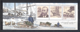 Groenland 2004- The 150 Th Anniversary Of The Birth Of Otto Sverdrup M/sheet - Neufs