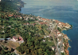 SUISSE - St Gingolph (Suisse) - Vue Générale Aérienne - La Mer - Une Partie De La Ville - Carte Postale - Saint-Gingolph