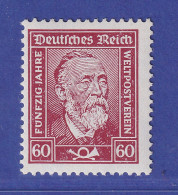 Dt. Reich 1924 Weltpostverein Heinrich V. Stephan Mi.-Nr. 362y Postfrisch ** - Nuevos