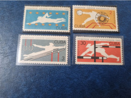 CUBA  NEUF  1965  JUEGOS  NACIONALES  //  PARFAIT  ETAT  //  Sans Gomme - Neufs