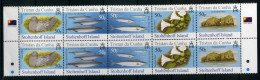 Tristan Da Cunha 2 5er Str. 911-15 Postfrisch Flora Und Fauna #IV279 - Ascension