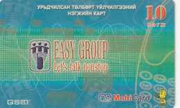 PREPAID PHONE CARD MONGOLIA  (E10.24.4 - Mongolië