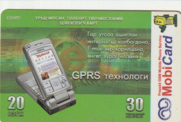 PREPAID PHONE CARD MONGOLIA  (E10.24.1 - Mongolia