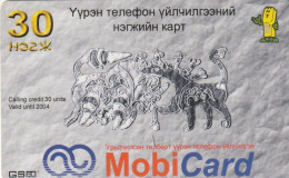 PREPAID PHONE CARD MONGOLIA  (E10.23.2 - Mongolië