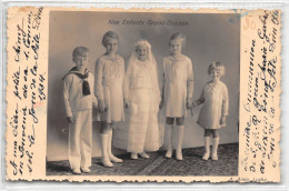 LUXEMBOURG 1934 - Carte Photo Les Enfants Grand - Ducaux, Altesses Royales, 1ère Communion - Familia Real