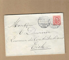 Los Vom 14.05  Briefumschlag Aus Luxemburg Nach Eich 1913 - Other & Unclassified