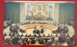 Uncirculated Postcard - USA - NY, NEW YORK CITY - UNITED NATIONS, SECURITY COUNCIL CHAMBER - Lugares Y Plazas
