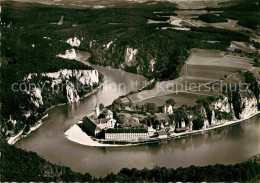 72791615 Weltenburg Kelheim Kloster Fliegeraufnahme Weltenburg - Kelheim