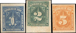 Cuba, 1915, P 1-3 Prob. - Kuba