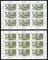 Weißrussland Kleinbögen 316-317 Postfrisch CEPT 1999 #HX142 - Bielorrusia