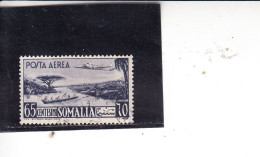 SOMALIA      1950 - Unificato  A 3 - Posta Aerea - Somalia