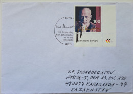 1995..GERMANY..FDC WITH STAMP+POSTMARK..PAST MAIL..The 100th Anniversary Of The Birth Of Kurt Schumacher, Politician - 1991-2000