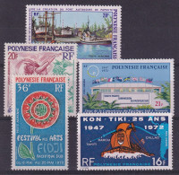 Polynésie Poste Aérienne N°60/64 - Neuf ** Sans Charnière - TB - Neufs