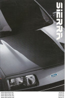 Catalogue Ford 1985, Sierra Break Ghia 4x4, Berline Laser,L, GL, Ghia, Coupé 2l - KFZ