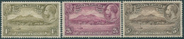 Montserrat 1932 SG91-93 Settlement High Values KGV (3) MNH - Montserrat
