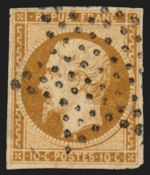 N°9a, Présidence 1852, 10c Bistre-brun, Oblitéré étoile De Paris - TB D'ASPECT - 1852 Louis-Napoléon