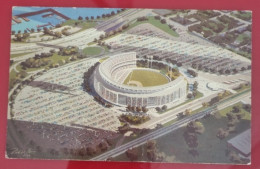 Uncirculated Postcard - USA - NY, NEW YORK CITY - AIR VIEW OF THE WILLIAM A, SHEA MUNICIPAL STADIUM - Stades & Structures Sportives